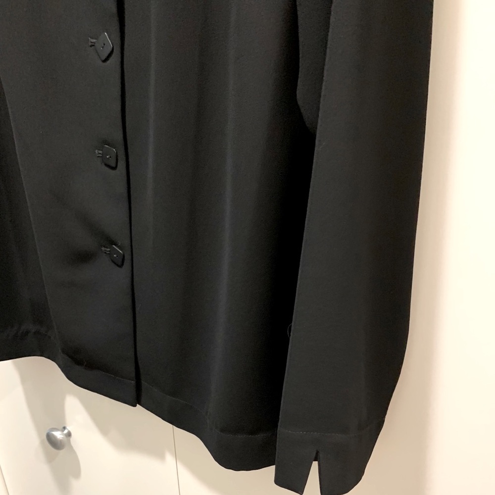 Liz Claiborne jacket with key-hole neckline